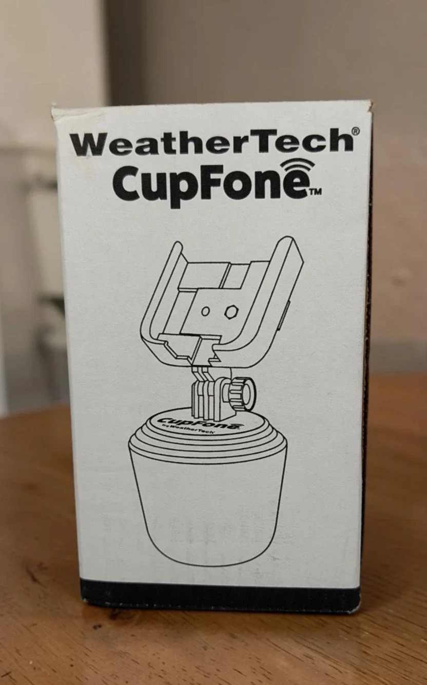 WeatherTech CupFone Universal Portable Cell Phone Holder For Cars Boats RV's